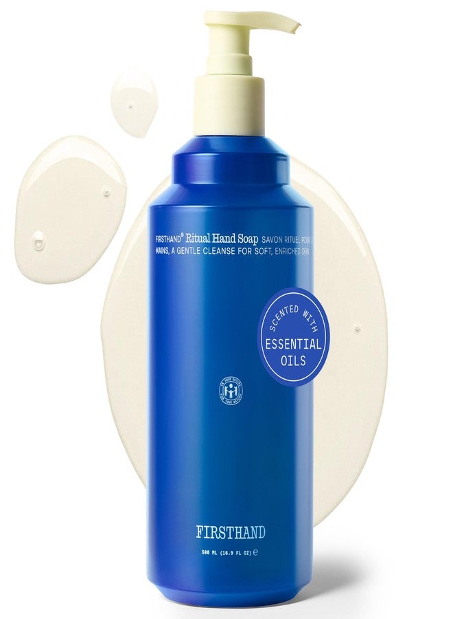 Firsthand Supply Ritual Hand Soap – Plant-Based, Hydrating & Moisturizing Liquid Hand Wash with Aloe Vera, Chamomile – All-Natural for Sensitive Skin, Gentle Non Toxic Hand Soap – 16.9 oz - Image 1